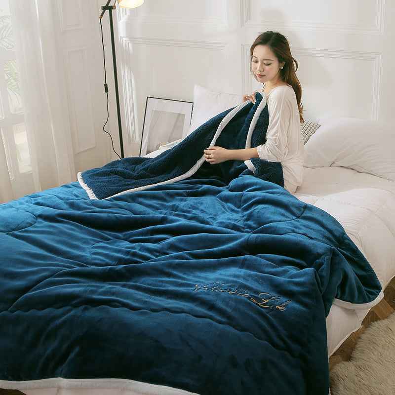 Magic Velvet Three Layer Thick Blanket