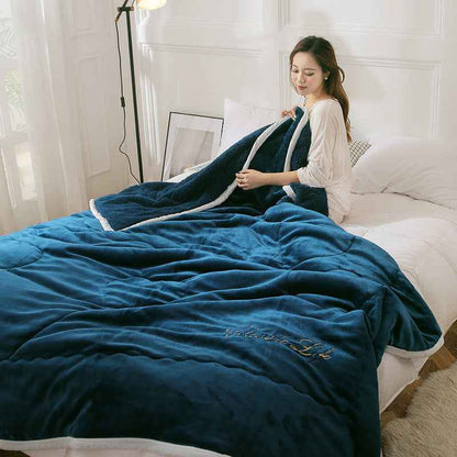 Magic Velvet Three Layer Thick Blanket