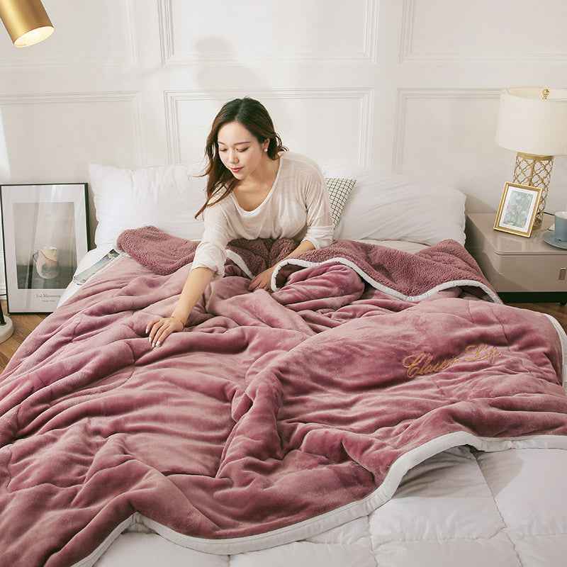 Magic Velvet Three Layer Thick Blanket