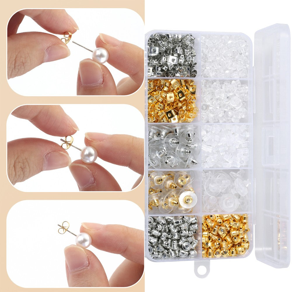 There Are 10 High-quality Earring Accessories For A Total Of 1200 Pieces. They Can Easily Help You Create Personalized Earrings That Will Make You Shine For Any Occasion