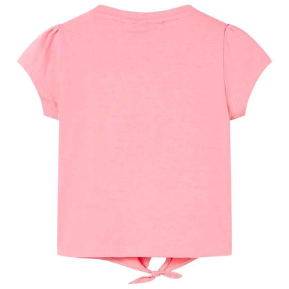children's T-shirt neon pink 104 children's T-shirt neon pink 128 children's T-shirt navy blue