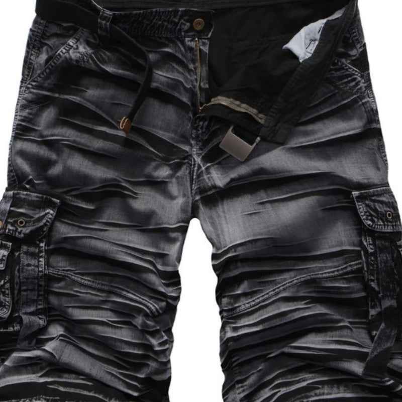 Summer Men's Loose Large Size Camouflage Pants Leisure Cargo Shorts