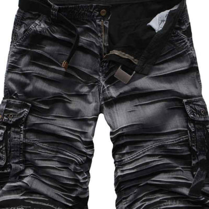 Summer Men's Loose Large Size Camouflage Pants Leisure Cargo Shorts