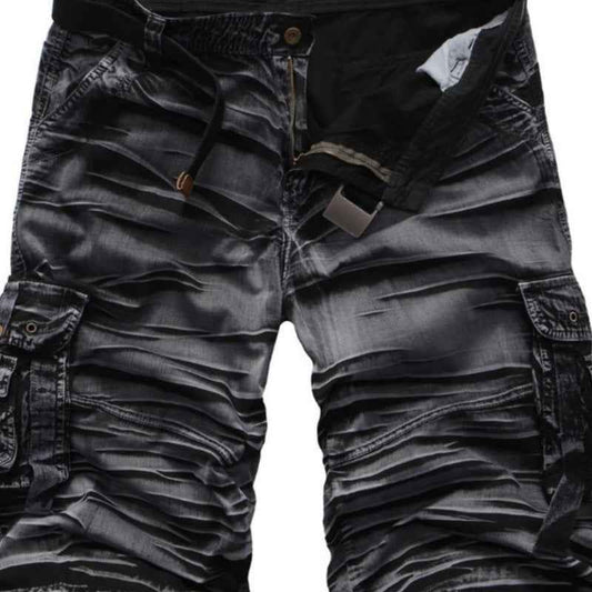 Summer Men's Loose Large Size Camouflage Pants Leisure Cargo Shorts