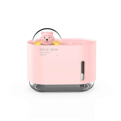 New Cute Pet Humidifier Spray Water Meter Night Light Usb