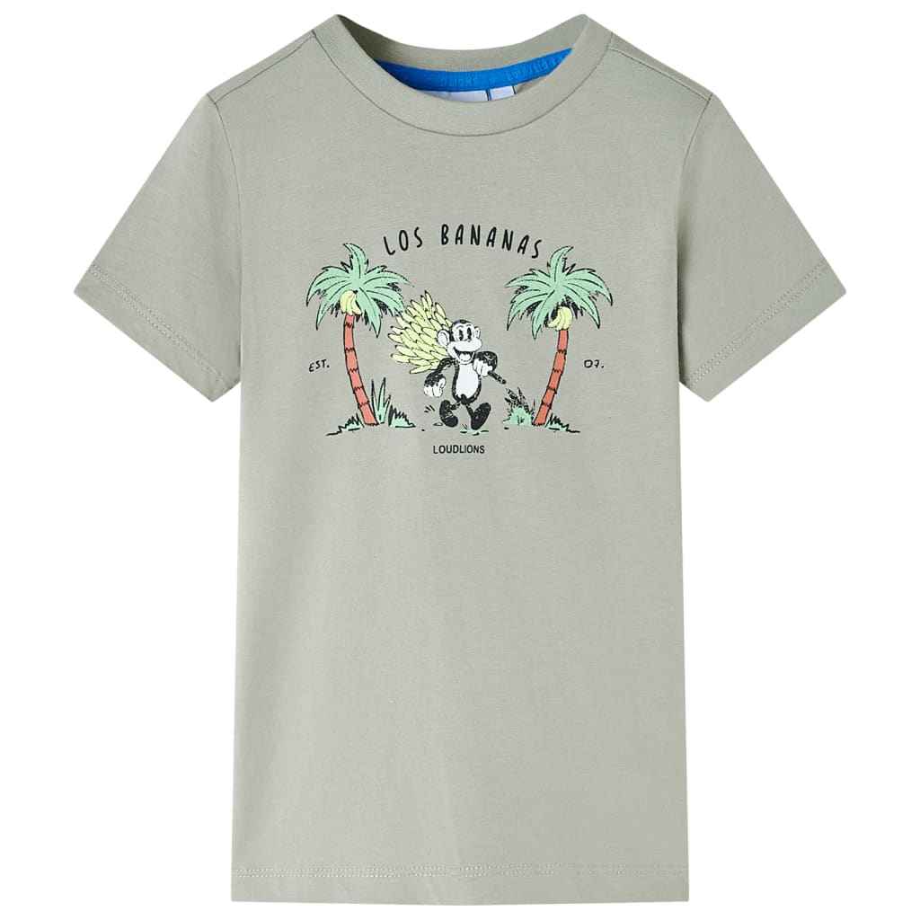 Children's T-shirt Light Khaki 116 Children's T-shirt Light Ochre 116