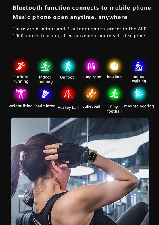 1.83" Smartwatch for Men & Women - Bluetooth, Heart Rate & Fitness Tracker