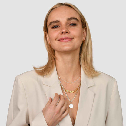 Classic Simple Women's Necklace Collarbone Chain Fashion Jewelry