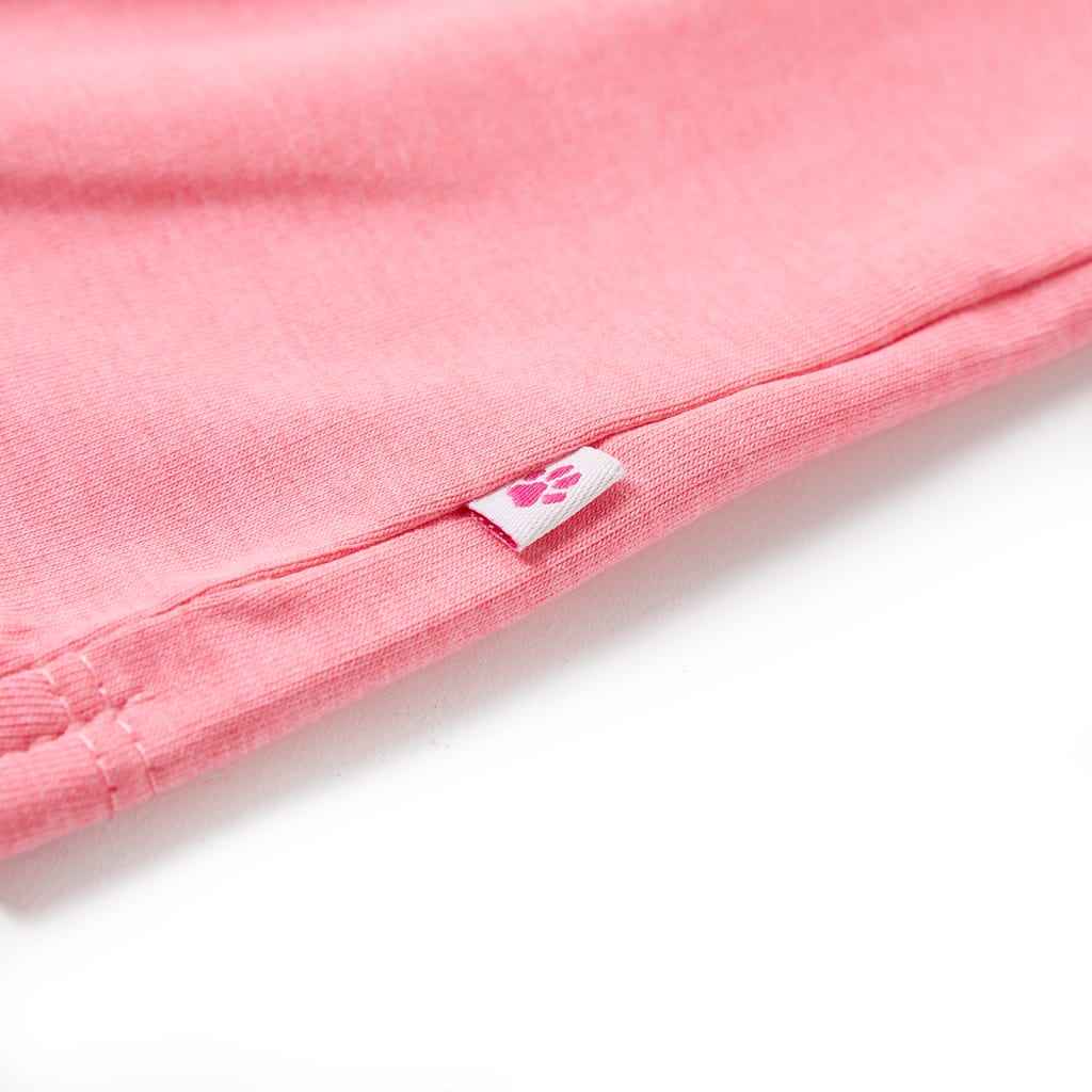 children's T-shirt neon pink 104 children's T-shirt neon pink 128 children's T-shirt navy blue