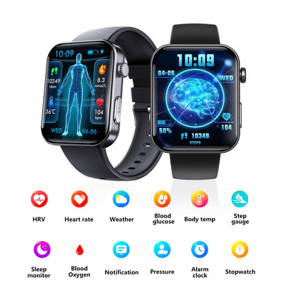 1.83" IPS Smartwatch with BT Call & All-Day Health Tracking