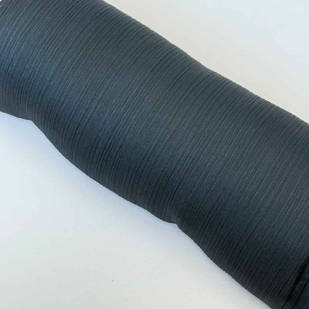 Satin-colored Women's Pleated Scarf Mid-length