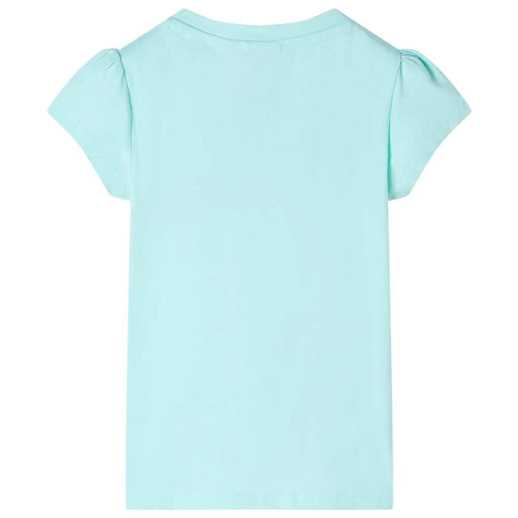 children's T-shirt light blue 104 children's T-shirt light blue 116 children's T-shirt light blue