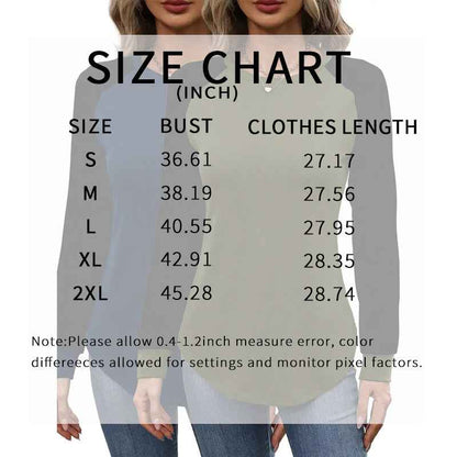 2 Pack Women's Long Sleeve Shirts, Casual Loose Fit Tunic Tops Crew Neck Trendy Tee Solid Color Pullover Shirts