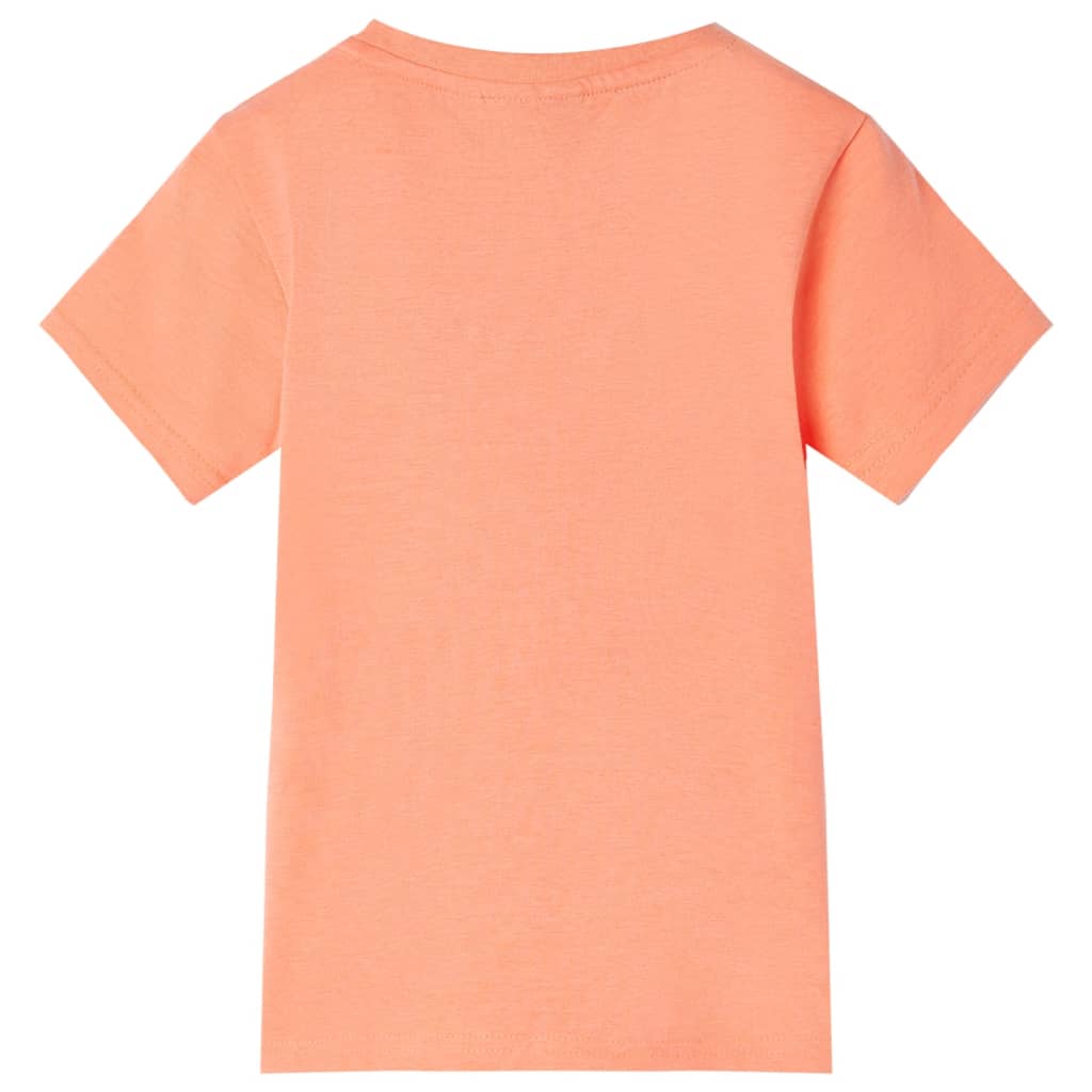 Children's T-shirt neon orange 116 Children's T-shirt light blue 104 Children's T-shirt light blue