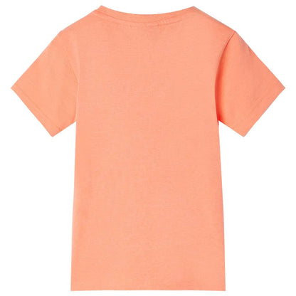 Children's T-shirt neon orange 116 Children's T-shirt light blue 104 Children's T-shirt light blue