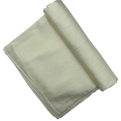 Satin-colored Women's Pleated Scarf Mid-length